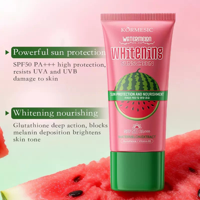 Protetor Solar de Melancia SPF50 PA+++ – KORMESIC