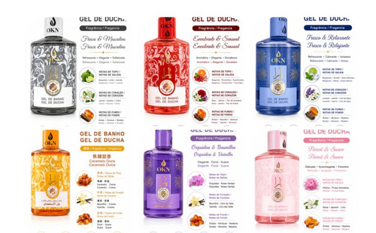 OKN Gel de Banho 300ml | Vários Aromas