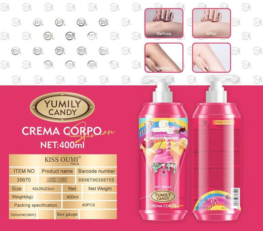 YUMILY CANDY | Creme Corporal 400ml