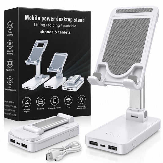 SUPORTE PARA TELEMÓVEL + POWER BANK / SOPORTE PARA MÓVIL + POWER BANK
