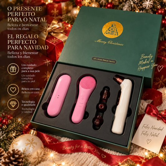 KIT DE BELEZA DE NATAL / SET DE BELLEZA DE NAVIDAD