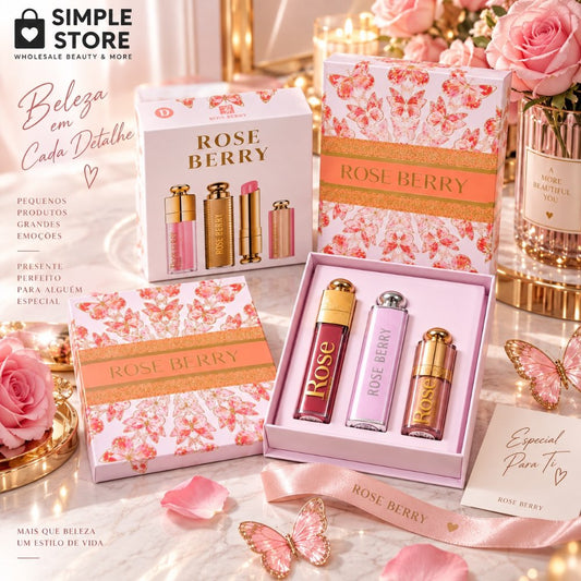ROSE BERRY – KIT DE MAQUILHAGEM