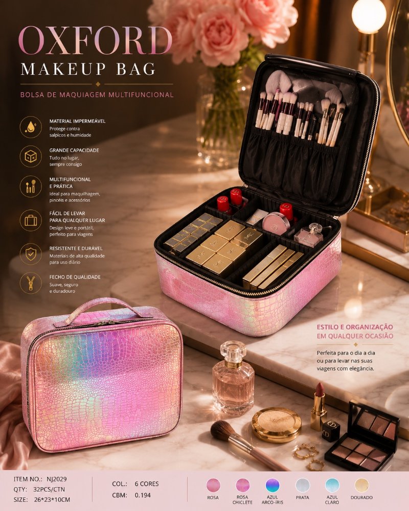 Mala de Maquilhagem XL | Neceser de Maquillaje XL