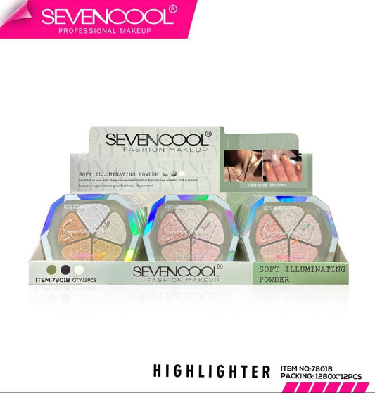 SEVENCOOL | Iluminador 4 Cores
