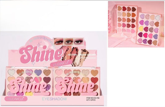 SHINE | Paleta de Sombras 20 Cores