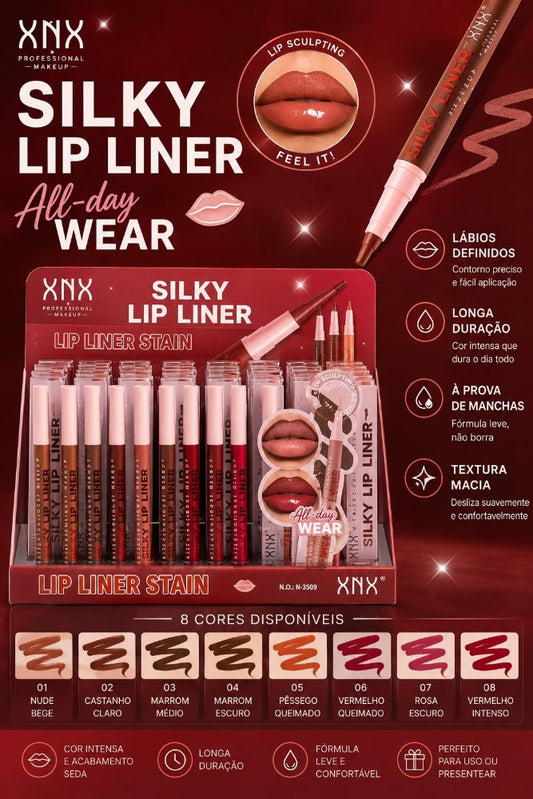 XNX – Lápis de Lábios 2 em 1 / Lápiz de Labios 2 en 1