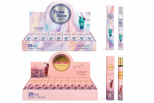 YUM YUM & BOON BOOM | Perfume 35ml | 2 Aromas