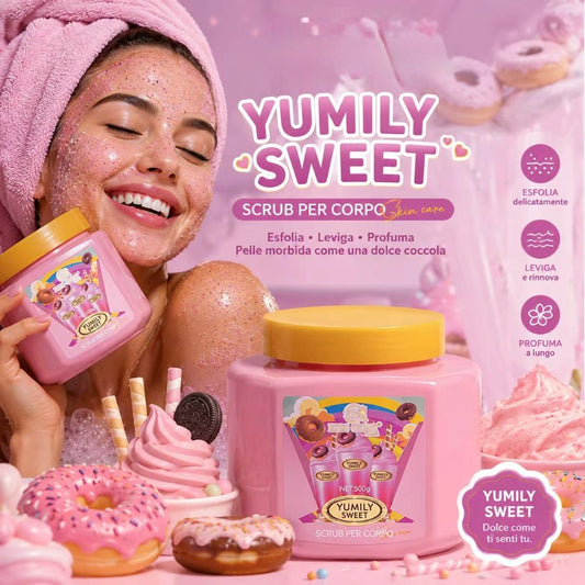 YUMILY SWEET | Esfoliante Corporal 500g