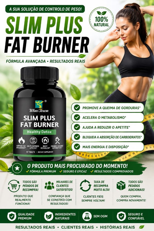 SLIM PLUS Fat Burner | 60 comprimidos