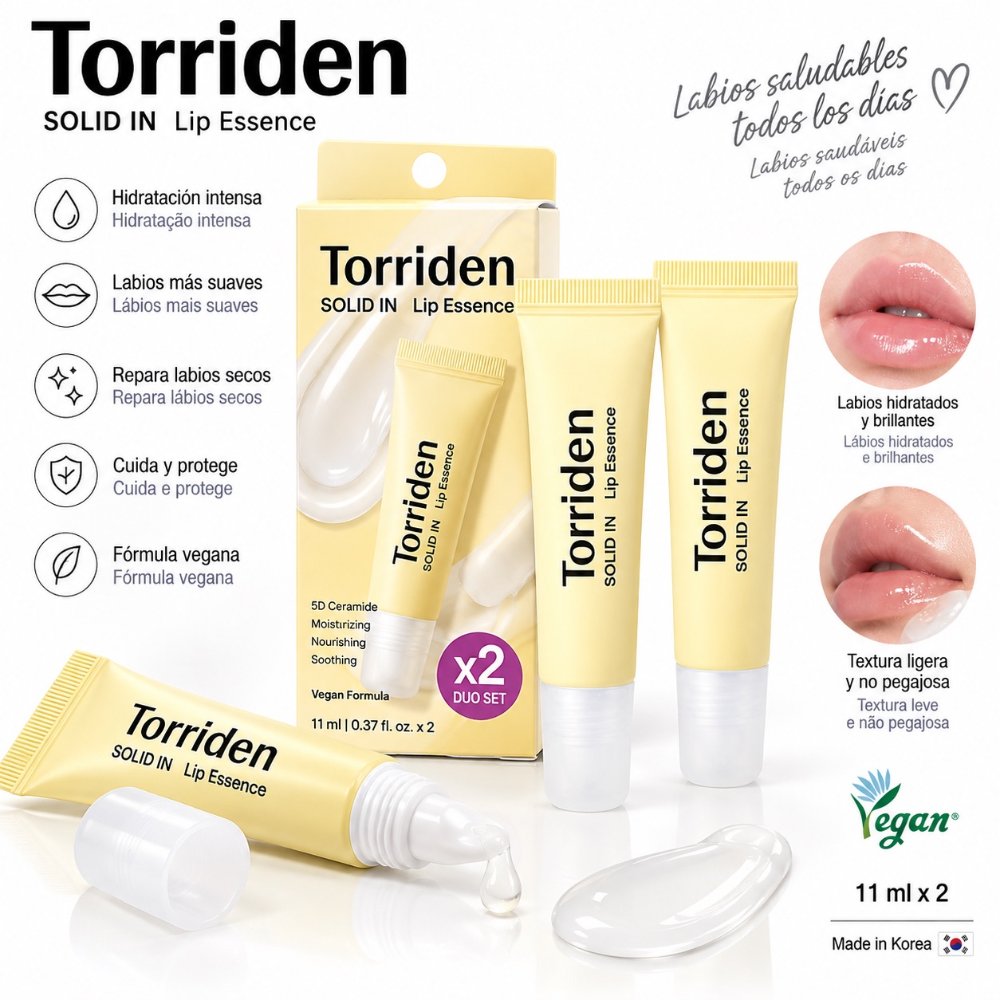 ESSÊNCIA LABIAL 2 UNIDADES / ESENCIA LABIAL PACK 2