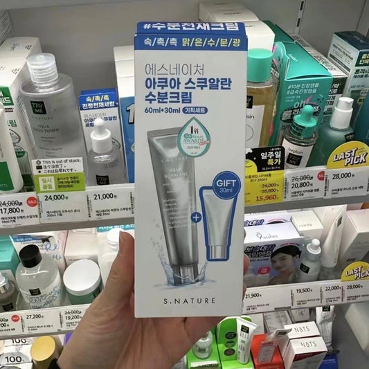 S.NATURE AQUA SQUALANE · CREME HIDRATANTE / CREMA HIDRATANTE
