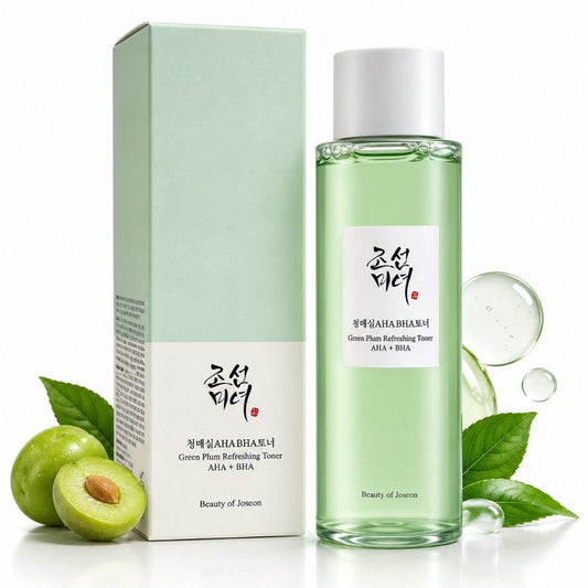 TÓNICO DE AMEIXA VERDE AHA + BHA / TÓNICO DE CIRUELA VERDE AHA + BHA